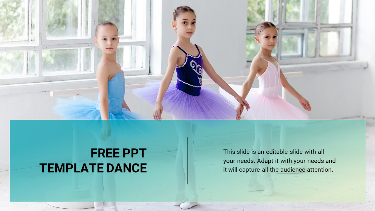 free ppt template dance